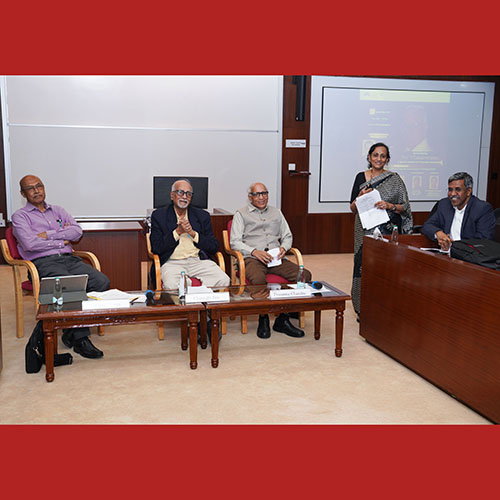CCGS at IIM Bangalore hosts a special session honouring Prof. N. Bala...