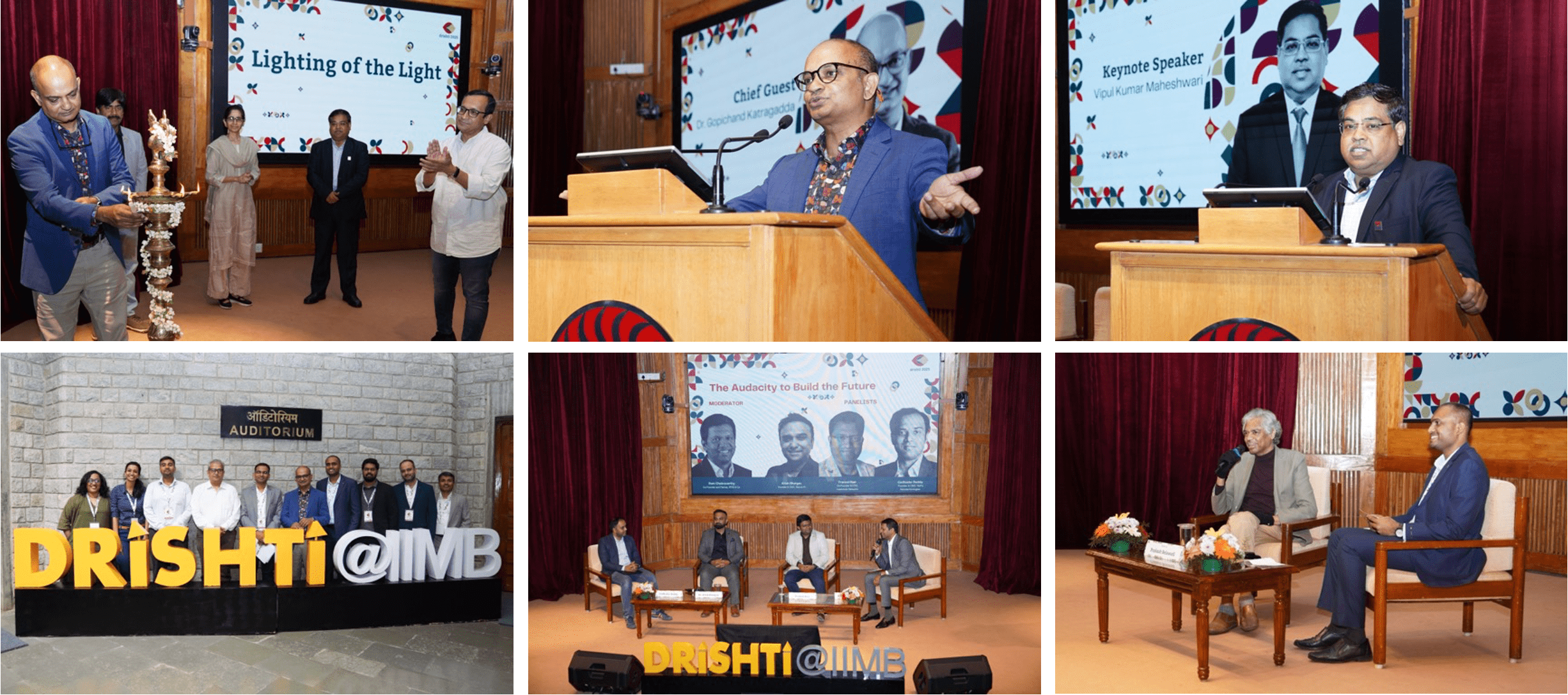 The Post Graduate Programme in Enterprise Management cohort hosted ‘Drishti’, the annual business and leadership summit, on 14th and 15th November 2025.