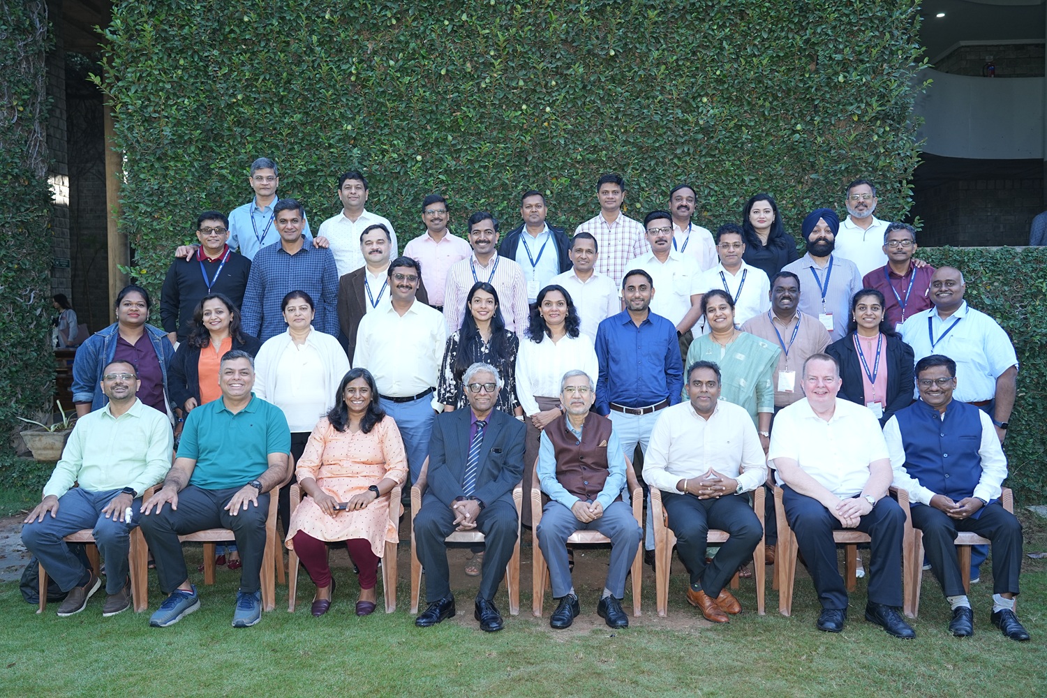 Participants of the programme, ‘Generative AI and Agentic AI with Business Applications for PHILIPS’, with the Programme Directors Prof. Shankar Venkatagiri and Prof. Rahul Dé, on 8th December 2025.