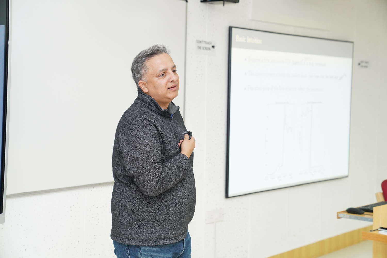 Prof. Gaurab Aryal, Boston University, shared insights from his research on, ‘Valuing Pharmaceutical Drug Innovations’, during a seminar organized by the Office of Research and Publications, on 8th January 2026.