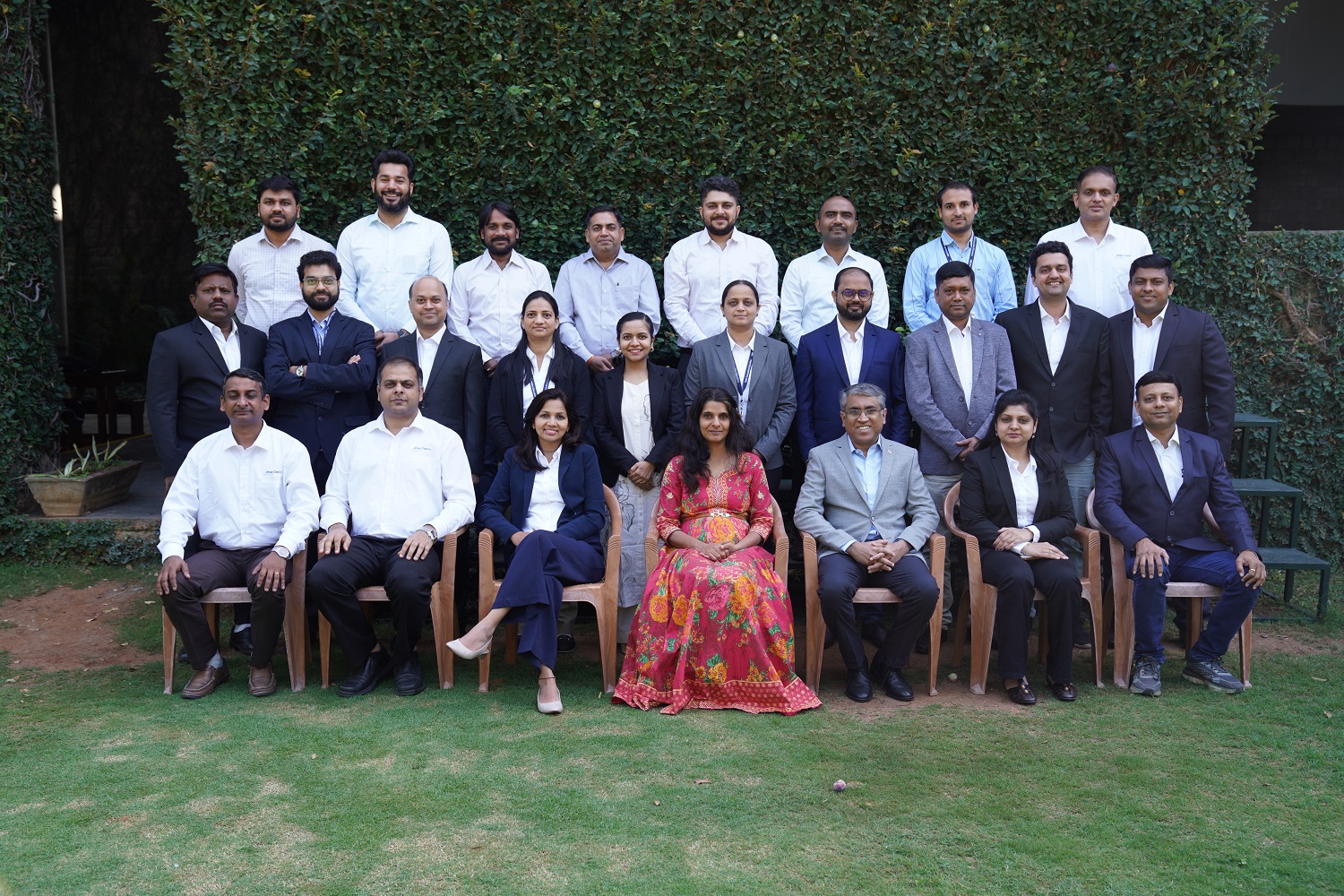 Participants of the ‘Accelerated Leadership Development Programme for Atlas Copco’, with the Programme Directors Prof. Sai Yayavaram and Prof. Ramya Ranganathan, on 5th January 2026.