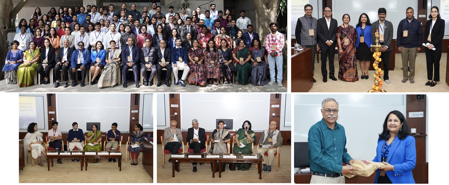 Snapshots from the IMR Doctoral Conference 2026, organized by IIMB’s flagship quarterly journal IIMB Management Review and the Office of the Doctoral Programme, held on 9th and 10th January 2026.