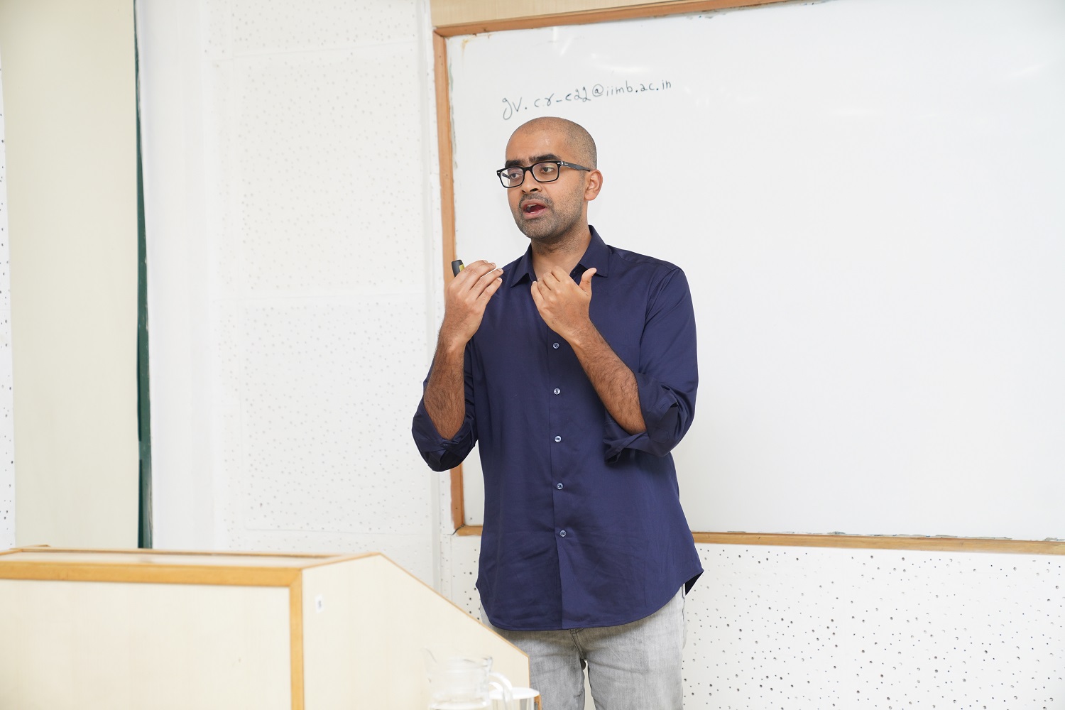 Prof. Suraj Malladi, Northwestern University, presented his research on, ‘Space Exploration’, at a seminar organized by the Office of Research and Publications at IIM Bangalore, on 12th February 2026.