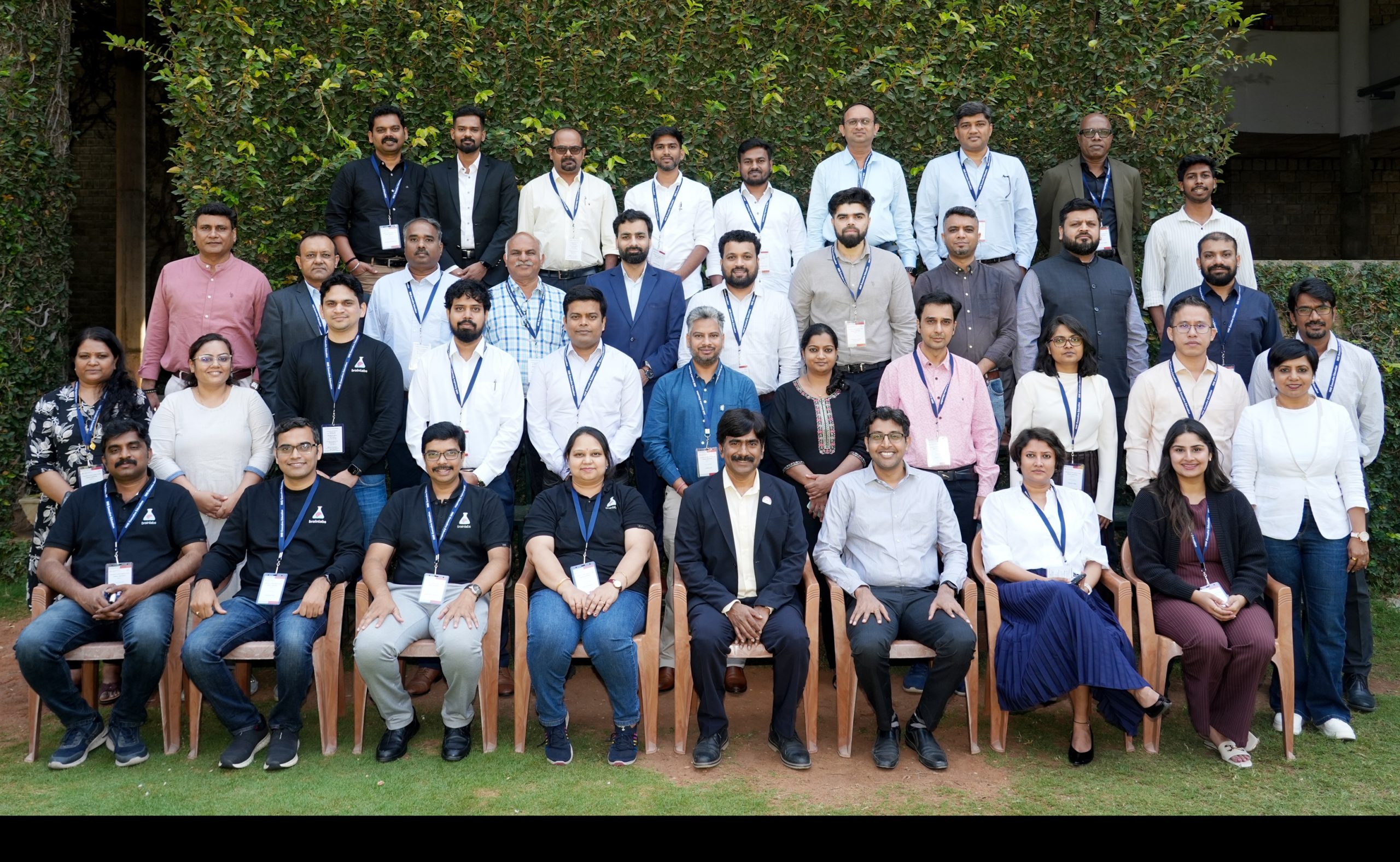 Participants of Batch 3 of the Executive Education Programme, ‘Generative AI and Agentic AI with Business Applications’, along with the Programme Directors, Prof. U Dinesh Kumar and Prof. Naveen Bhansali, on 23rd February 2026.