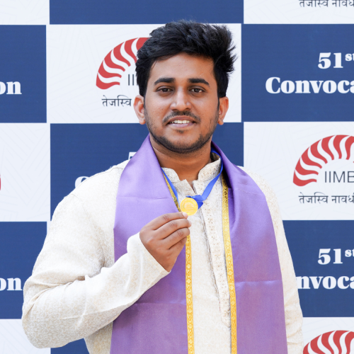 Rajasilpi SP - EPGP - Gold Medal for Best All Round Performance