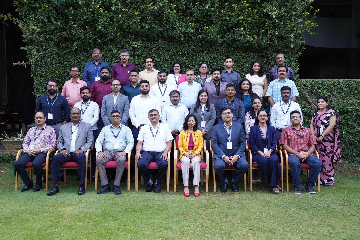 Participants of Batch - 3 of the Executive Education Programme, ‘Executive Presence for Impactful Leadership’, along with the Programme Director Prof. Deepti Ganapathy, on 31st August 2026.