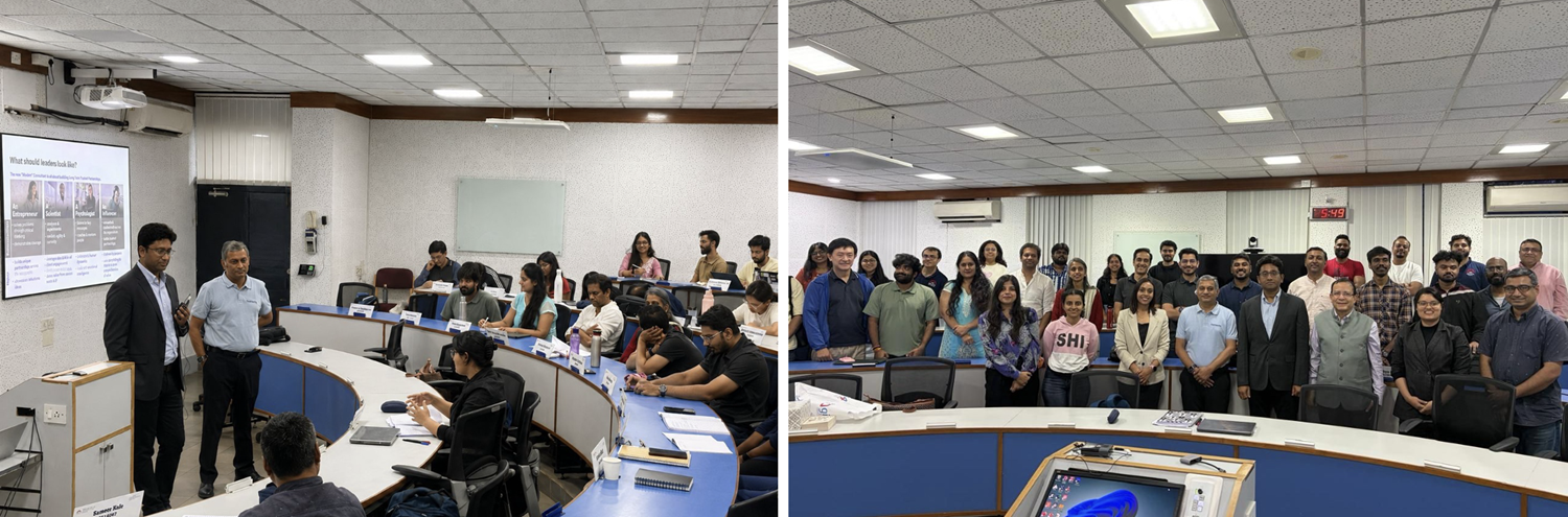 On 3rd August 2026, Ravikiran Annaswamy, CEO & Co-founder, Numocity, and Sudip Paul, Managing Director, Accenture Strategy & Consulting, engaged with PGP and PGPEM participants for a session on, ‘ESG and Emerging Paradigms for Leadership’, as part of Prof. Gopal Mahapatra’s ‘Leadership in the Digital Era’ course.