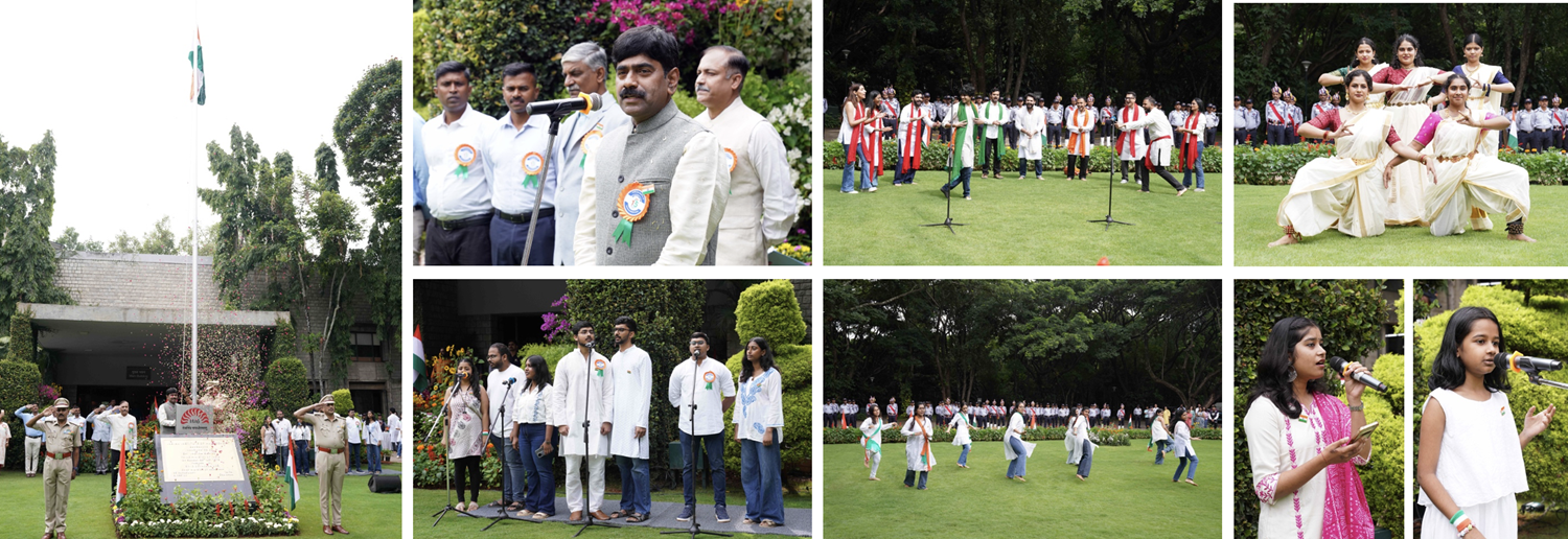 IIM Bangalore celebrated India’s 80th Independence Day with a variety of programmes.