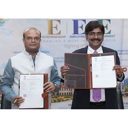 IIM Bangalore and Ministry of Minority Affairs sign MoUs to strengthen public programme delivery and innovation initiatives