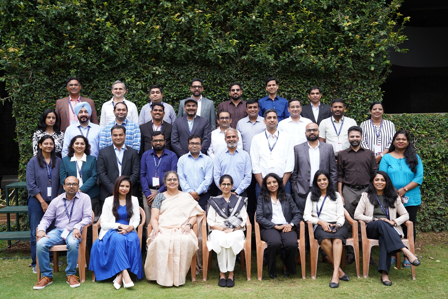 Participants of the EDGE programme for Dell Technologies, along with the Programme Directors, Prof. Vasanthi Srinivasan and Prof. Mukta Kulkarni, on 1st September 2026.