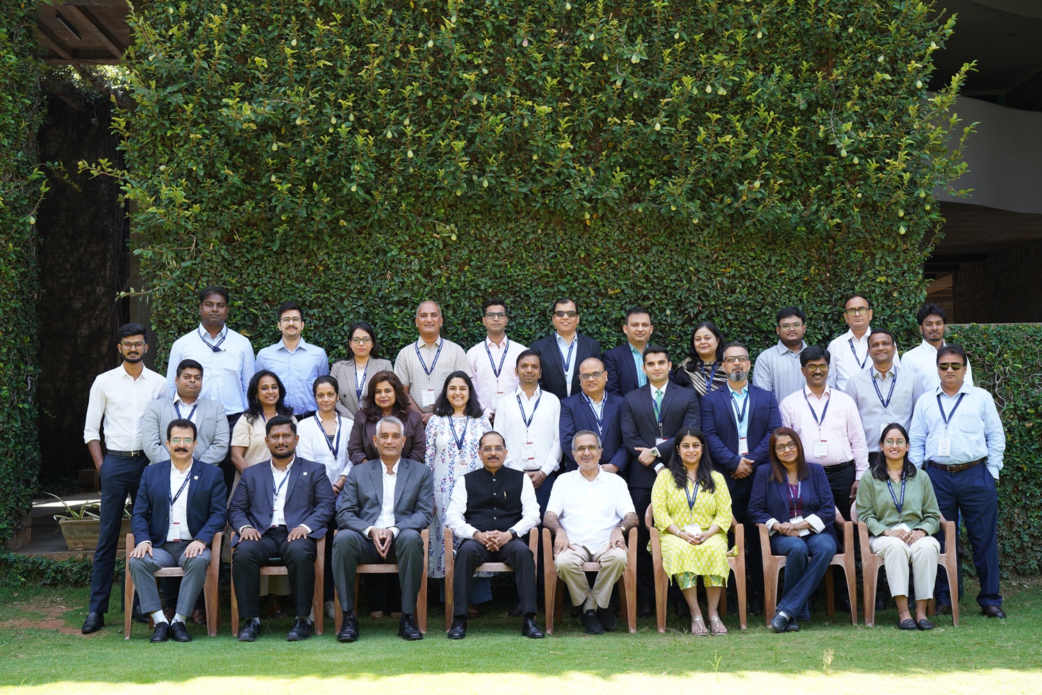 Participants of the Executive Education Programme, ‘Designing and Monetising Loyalty Programmes’, along with the Programme Directors, Prof. G Shainesh and Ajay Row, on 7th September 2026.