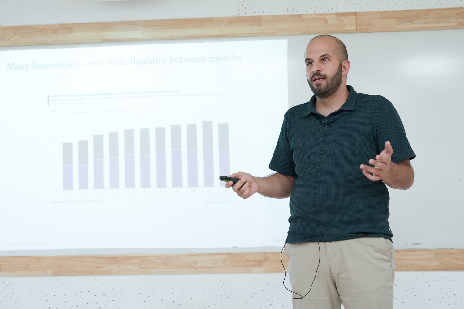 Prof. Filipe Correia, University of Georgia, delivered a talk on, ‘Timing Matters: Evidence from Government Benefit Schedules’, at a research seminar organized by the Research and Publications Office at IIM Bangalore, on 22nd September 2026.