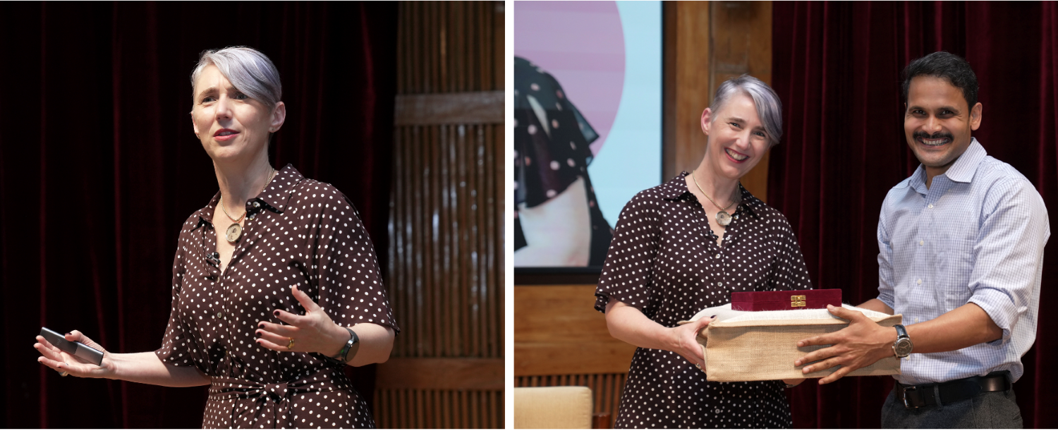 Katja Forbes, author, ‘Machine Customers: The Evolution Has Begun’ and Advisor to Forrester on Agentic Commerce, spoke at a guest session on, ‘Leadership in the Agentic Economy’, organized by the Centre for Software and Information Technology Management at IIM Bangalore, on 29th September 2026.