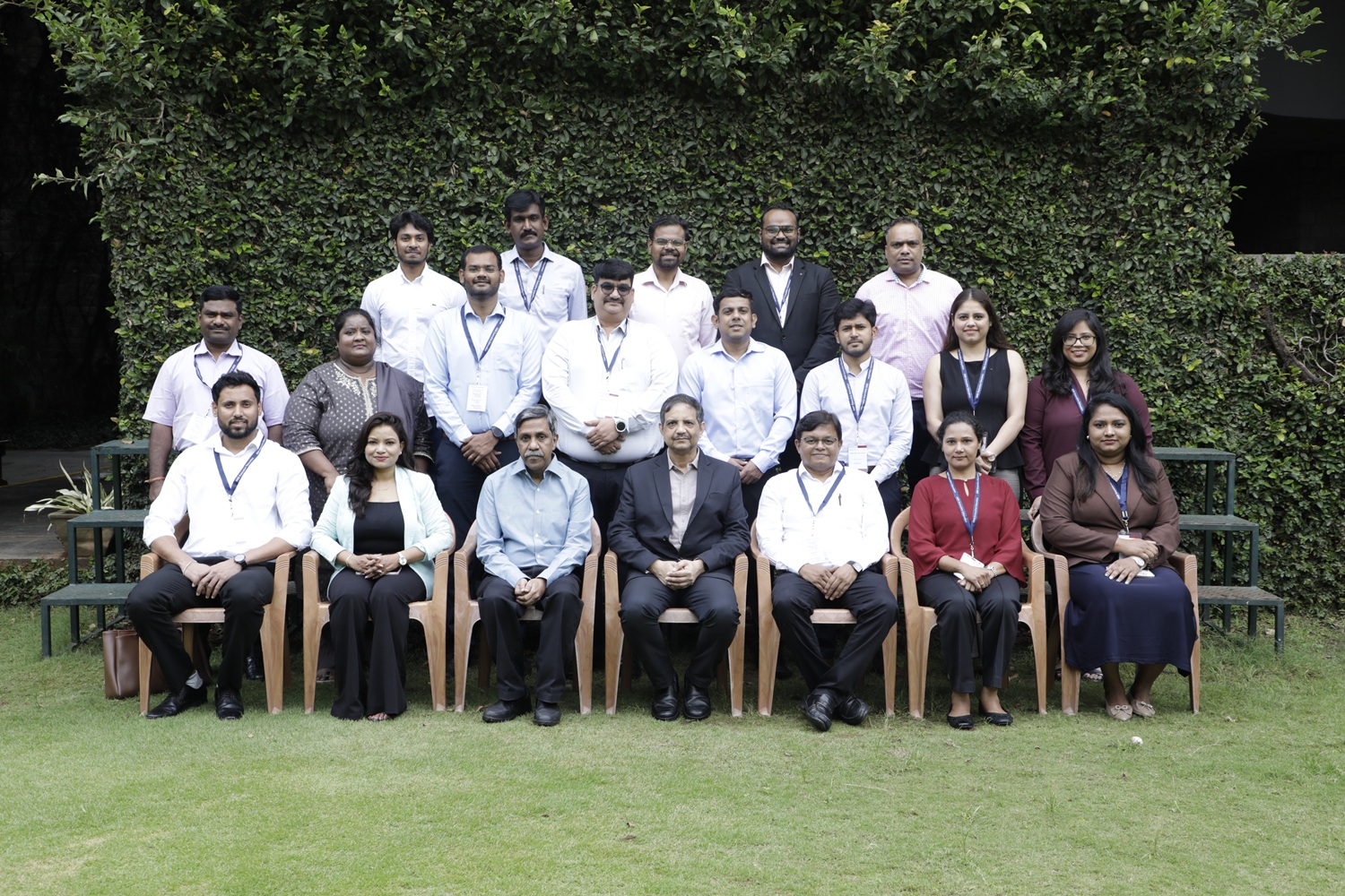 Participants of Batch-7 of the ‘Certified People Leader Program’, along with the Programme Directors, Prof. PD Jose and Prof. Sushanta K Mishra, on 17th September 2026.