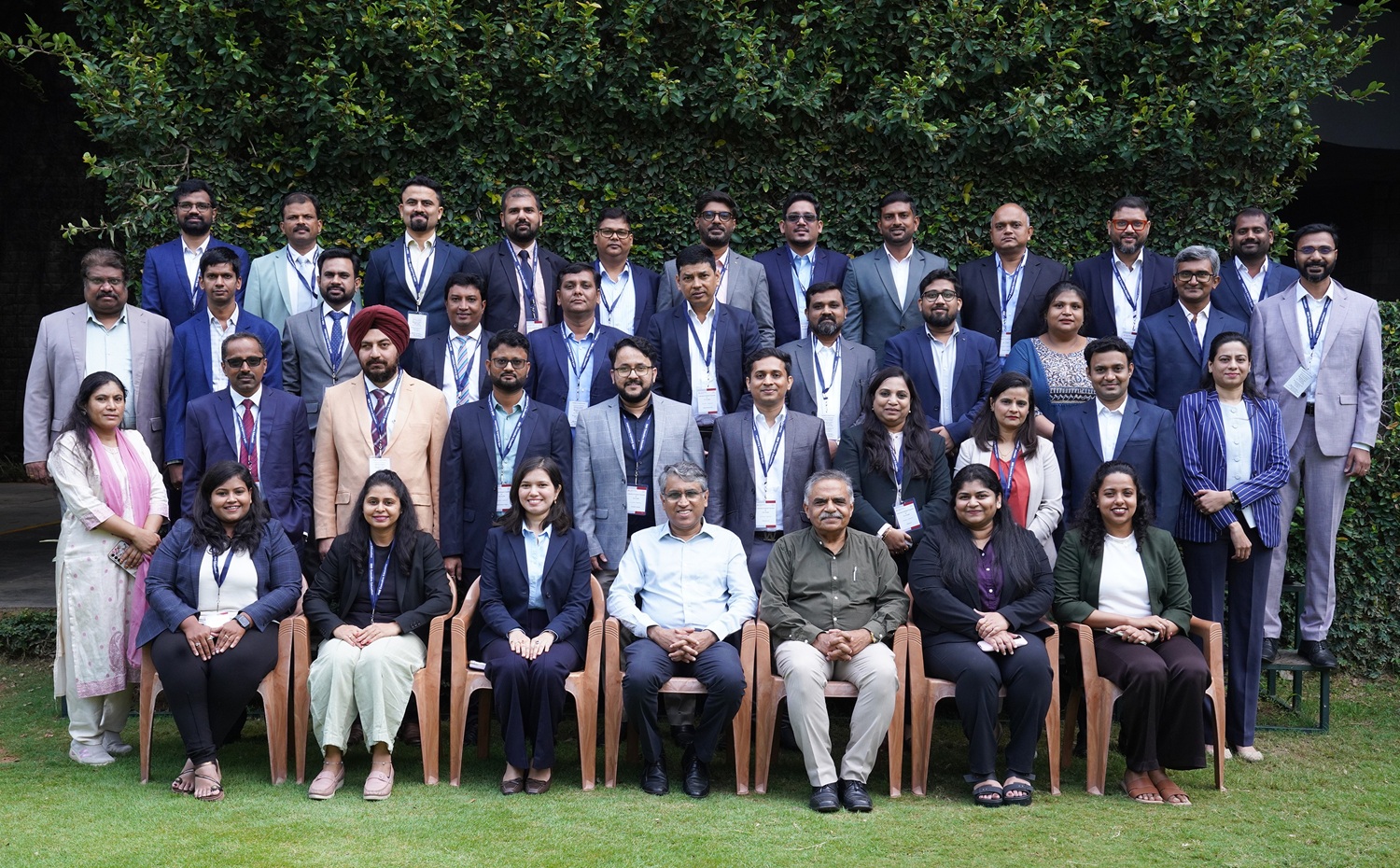 Participants of the ‘Leadership Development Programme for Novo Nordisk’, along with the Programme Directors, Prof. Sai Yayavaram and Prof. Abhoy K Ojha, on 12th October 2026.