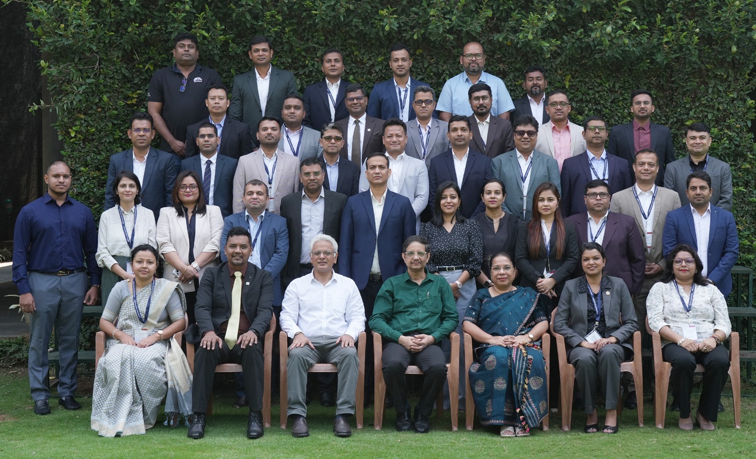 Participants of ‘Aarohan 2.0: Leadership Development Programme for Oil India Ltd’, along with the Programme Director, Prof. Sushanta K Mishra, on 12th October 2026.
